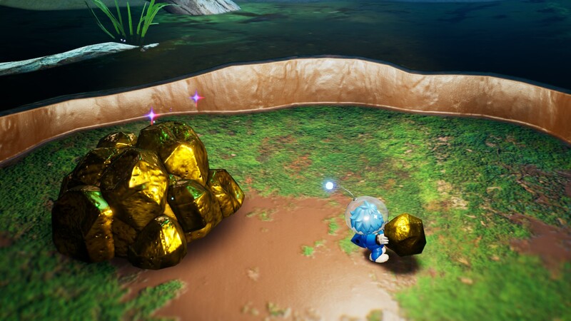 File:Pikmin 4 player character carrying a gold nugget.jpg