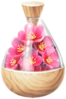 Red plum blossom petals icon.png