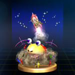 The End of Day trophy from Super Smash Bros. Brawl.