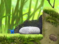 The lazy Pikmin cutscene in the Treacherous Currents.