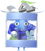 四週年紀念花盒 藍皮克敏