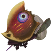 Artwork of a Flighty Joustmite in Pikmin 3.