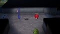 The two treasures each being carried by 1 Blue Pikmin.