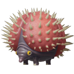 Icon for the Porquillion, from Pikmin 4's Piklopedia.