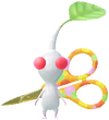 A White Hair Salon Decor Pikmin with Scissors (Rare) decor from Pikmin Bloom.