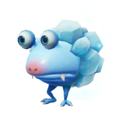 Icon for the Dwarf Frosty Bulborb, from Pikmin 4's Piklopedia.