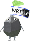 A Rock Airport Decor Pikmin with Luggage Tag decor from Pikmin Bloom.