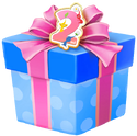 A special 2nd Anniversary themed Mystery Box from Pikmin Bloom, used during the 2nd Anniversary.