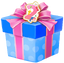A special 2nd Anniversary themed Mystery Box from Pikmin Bloom, used during the 2nd Anniversary.