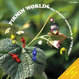 The front of the Pikmin World soundtrack.