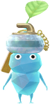 An Ice Stadium Decor Pikmin with Ball Keychain (Rare) decor from Pikmin Bloom.