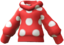 Cozy bulborb Mii outerwear part in Pikmin Bloom. Original filename is icon_of0012_Jac_SweaterBaggy1_c02.