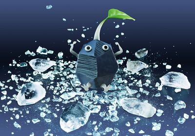 Artwork of a Rock Pikmin. From the Nintendo UK Assets Library.