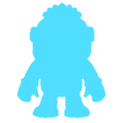 The icon for the large body type in the character creator.