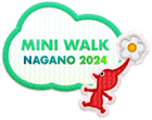 The patch rewarded for the Pikmin Bloom MINI WALK: Nagano Tomyo Festival Event.