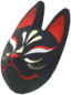 "Fox Mask (Black) " Mii hat part in Pikmin Bloom.