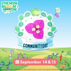 Promotional image for the September 2024 Community Day.