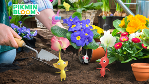 Promotional image for the 2026 Earth Day Event in Pikmin Bloom.