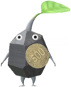 A Rock Pikmin with Coin decor.
