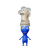 Icon for the Knightly Blue Pikmin, from Pikmin 4's Decopedia.