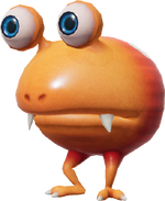 A render of a Dwarf Bulborb from Pikmin 4.