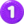 An unofficial edit of an official peice of artwork (File:P4_Red_Pellet_Icon.png), depicting a purple 1 Pellet.