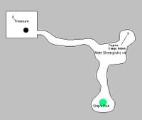 An unofficial map of sublevel 1 of the Snagret Hole.