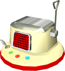 Artwork of the Interstellar Radio from Pikmin.