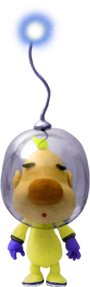 Artwork of Louie from Pikmin 2.