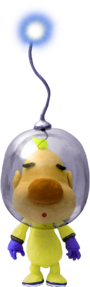 Artwork of Louie from Pikmin 2.