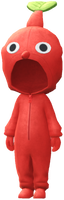 "Pikmin Dress-Up Costume (Red)" Mii costume in Pikmin Bloom.