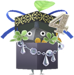 四週年紀念花盒 岩皮克敏