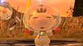 Captain Olimar, as seen in the ending of Pikmin 3, including the new whistle which is built into the helmet.