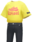 "Explore printed T-shirt (Yellow)" outfit in Pikmin Bloom. Original filename is icon_Preset_Costume_1305_Challenge05.