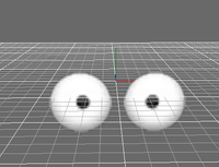 An unused creature in Hey! Pikmin, the Enemy02. These are its eyes.