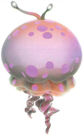 A much higher quality scan of the Greater Spotted Jellyfloat's artwork found on the Internet Archive, uploaded as a new file to be a PNG.