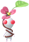 A White Park Decor Pikmin with Clover (Rare) decor from Pikmin Bloom.
