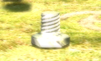 Screenshot of the Superstrong Stabilizer in Pikmin 2's Treasure Hoard.