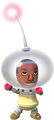 Artwork of a Mii in the Olimar outfit.