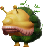 A render of an Emperor Bulblax from Pikmin 4.