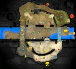 The "Collect Treasure!" map of The Rustyard.