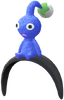 "Pikmin Headband (Blue)" Mii head item part in Pikmin Bloom.