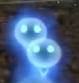 Two enemy souls as they appear in Pikmin 3.