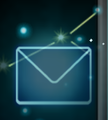 The icon that appears just before the mail is opened.