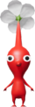 Render of a Red Pikmin.